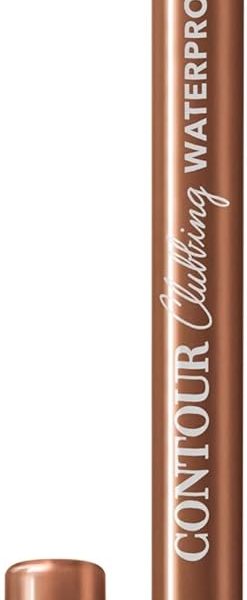 Bourjois Contour Clubbing, 078 Let's Bronze, Waterproof Eye Pencil, Bright & Intense Colour, Up to 24hrs Wear, Creamy & Comfortable, Clean & Vegan Formula, Sweat, Heat & Smudge-Proof, Quick Dry, 1.2g