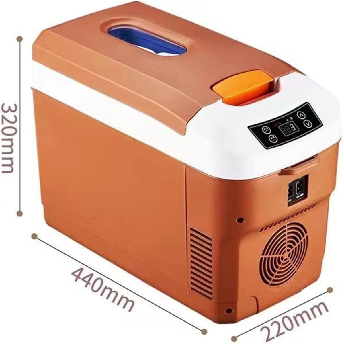 ⁦VVBNGVH Small refrigerator 24V Refrigerator Large Dedicated 12V Home Small Mini Refrigerator Home Dual-use⁩ - الصورة ⁦3⁩