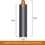 ⁦40mm Long Hair Curler Attachment for Dyson Airwrap Styler HS05 HS01, Hair Curler for Dyson Hair Dryer Attachments, for Dyson Airwrap Accessories, 40mm Attachments Long for Dyson Long Attachments⁩ - الصورة ⁦2⁩