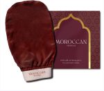 Premium Organic 100% Silk Kessa not viscose/ليفة حمام مغربي/Glove/Mitt for Pain-Free exfoliation - Moroccan Hammam Bath - Deep Exfoliation - Ideal for All Skin Types to be used w/o Black Soap