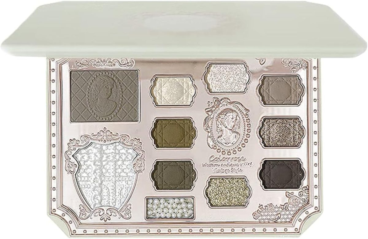 Colorrose Eyeshadow Palette Cowherd Eyeshadow Blush Highlight Integrated Palette (1091 Moss)