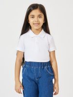 ⁦Styli Girls Basic Polo T-Shirt⁩ - الصورة ⁦6⁩