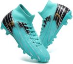 Soccer shoes Unisex for Adults and Youth Non Slip Breathable Comfortable Good Fit High Traction Durable FG Cleats Ideal for Soccer Practice and Matches