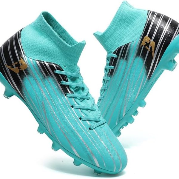 Soccer shoes Unisex for Adults and Youth Non Slip Breathable Comfortable Good Fit High Traction Durable FG Cleats Ideal for Soccer Practice and Matches