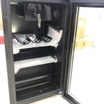 ⁦Avcbno Wine cooler Fresh Chilled Household Refrigerator Small Glass Wine Storage Cabinet Commercial Vertical Freezer Refrigerator⁩ - الصورة ⁦4⁩