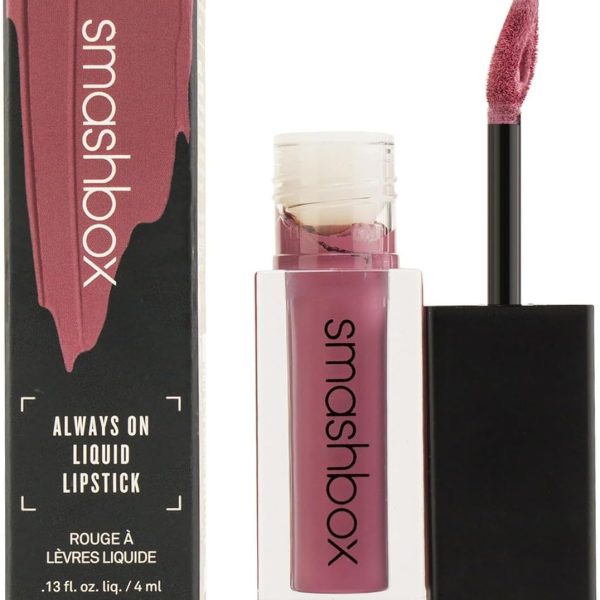 Smashbox Always On Longwear Matte Liquid Lipstick, Non-drying, Water-resistant, Dream Huge
