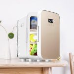 ⁦DDCVFREE Mini fridge Mini Fridge 13.5L Can Portable Personal Small Refrigerator Compact Cooler And Warmer For Food Bedroom Dorm Office Car⁩ - الصورة ⁦7⁩