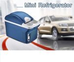 ⁦QBNZAXC Mini fridge 8L Mini Portable Cooling Warming Refrigerators Auto Fridge Freezer Insulation Box Dual Use Cooler Warmer for Home Auto Car⁩ - الصورة ⁦4⁩