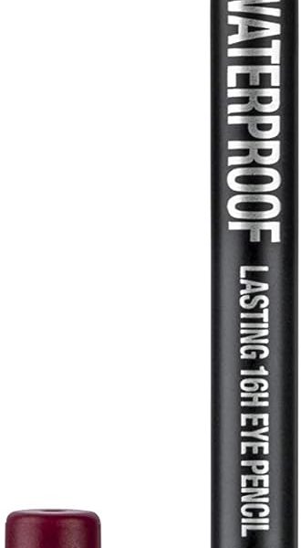 Divage Waterproof Lasting 16H Eye Pencil, 03 Red