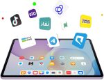 ⁦HUAWEI MatePad 11.5 2025 Tablet 2.5K 120Hz Eye Comfort Display, 8+128GB, 10100 mAh, 40W SuperCharge, WiFi 6, Bluetooth 5.2, WPS Office, Note, Quad Speakers, M-Pencil, Backpack, HUAWEI Care+ (Grey)⁩ - الصورة ⁦8⁩