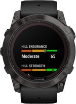 ⁦GARMIN FENIX 7X PRO - SAPPHIRE SOLAR EDITION- CARBON GRAY DLC TITANIUM WITH BLACK BAND⁩ - الصورة ⁦5⁩