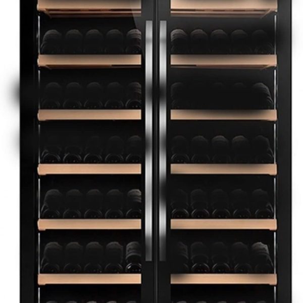 Avcbno Wine cooler Best Selling French Side By Side Glass Door No-frost Stainless Steel Custom Wine Fridge