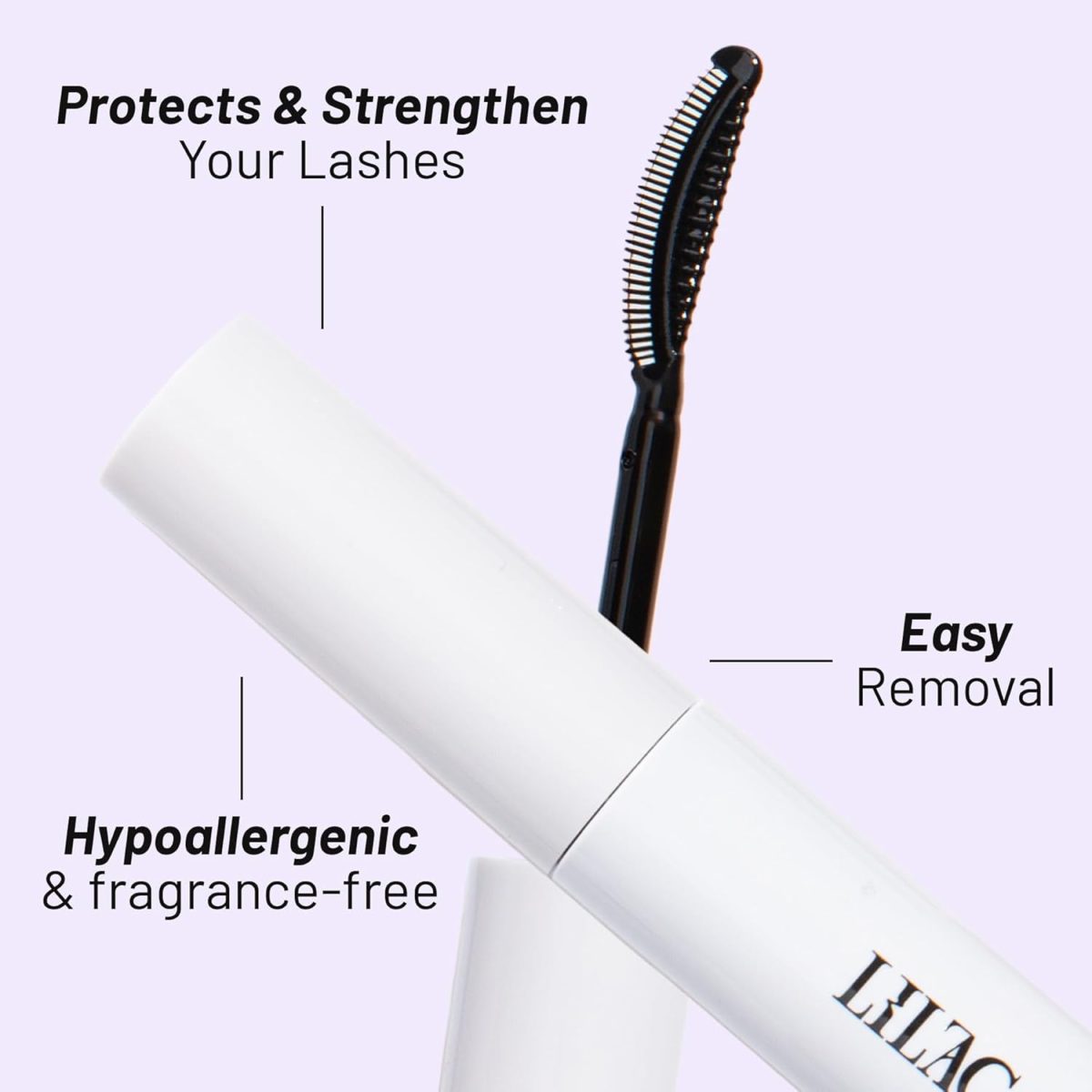 ⁦Lilac St. - Ciao for Now Lash Remover - Portable & Gentle Eyelash Glue Remover - Remove Lash Glue from Segments - Collagen Extract & Nourishing Oils - Waterproof - Cruelty Free, Vegan, Women Founded⁩ - الصورة ⁦5⁩