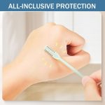 ⁦10 Pcs Double-Sided Nose Hair Trimmer, Head Nose Hair Cutter, Tail Ear Picker, 2-in-1 Manual Nose Hair Cutter with Ear Picker, Nostril Hair Remover Tool,Portable and Convenient, Washable⁩ - الصورة ⁦4⁩