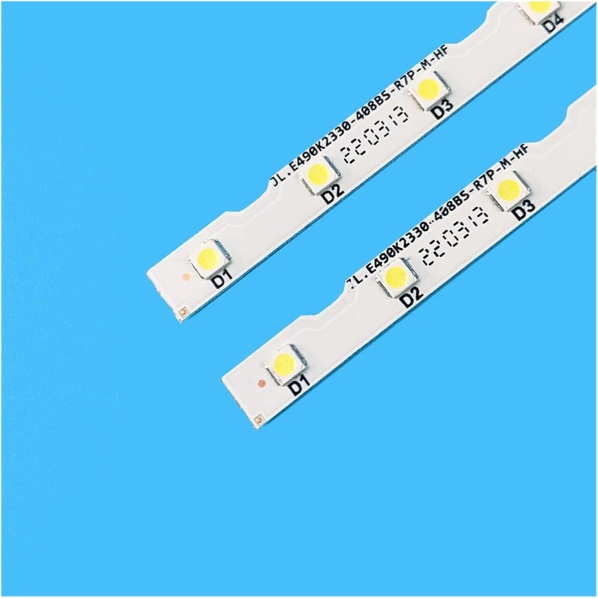 ⁦2PCS LED Backlight Strip for Sam/s.ung 49NU7100 UN49NU7100 UE49NU7100 UN49NU7100AG UN49NU7100G UN49NU7300 UE49NU7300U UE49NU7170U⁩ - الصورة ⁦3⁩