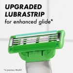 ⁦Gillette Mach3 Sensitive Razors for Men, 1 Razor, 5 Razor Blade Refills, Designed for Sensitive Skin⁩ - الصورة ⁦4⁩