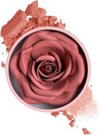 Rose Blush Flower Blush 3D Rose Petal Long-Lasting Lightweight Buildable Rouge Blusher For Cheek Women Girls Parties Gathering Events