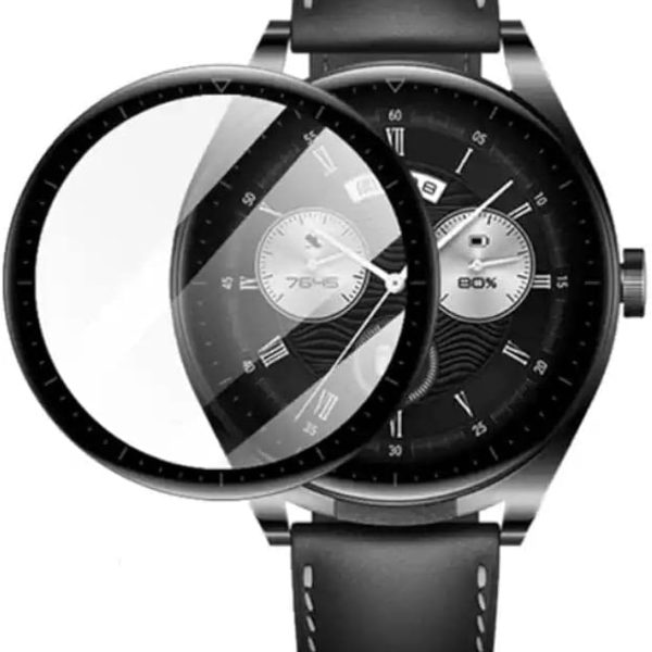 Dado (2 Pack) PMMA 3D Screen Protector Compatible with Huawei Watch Buds, Anti scratch screen protector