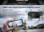⁦WYLXIN Unihertz tank 2 Pro 8849 rugged phone with projector Android 14 100MP 16GB 256gb100mp NFC 120W charger 23800mAh⁩ - الصورة ⁦6⁩