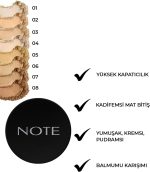 ⁦Note Luminous Silk Compact Powder 05 - Honey Beige⁩ - الصورة ⁦2⁩
