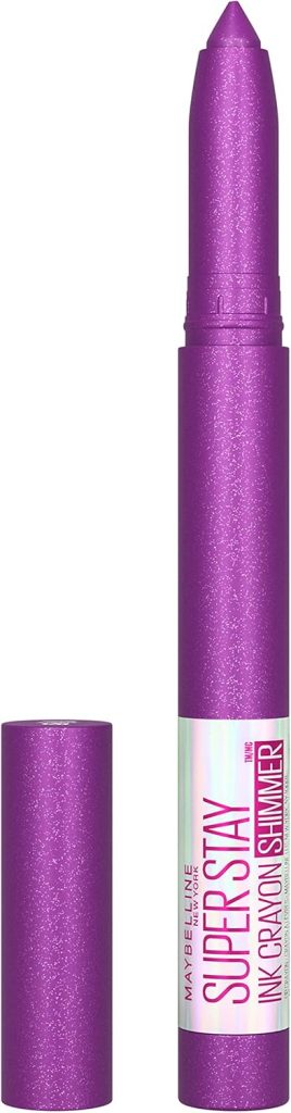 MAYBELLINE New York Super Stay Ink Crayon Matte Longwear Lipstick Makeup, Long Lasting Matte Lipstick with Built-In Sharpener, Limited Edition Birthday Collection, Throw a Party, 0.04 oz