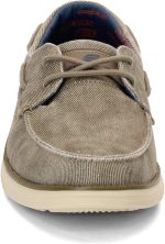 ⁦Skechers Men's Status 2.0-Lorano Moc Toe Canvas Deck Shoe Moccasin⁩ - الصورة ⁦3⁩