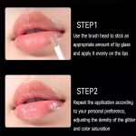 ⁦MAKINGTEC 5 Colors Shimmery Glitter Lip Gloss Liquid Lipstick Set, Plumping Hydrating Lip Glow Oil, Instense High Reflective Color Lipstick Makeup⁩ - الصورة ⁦8⁩