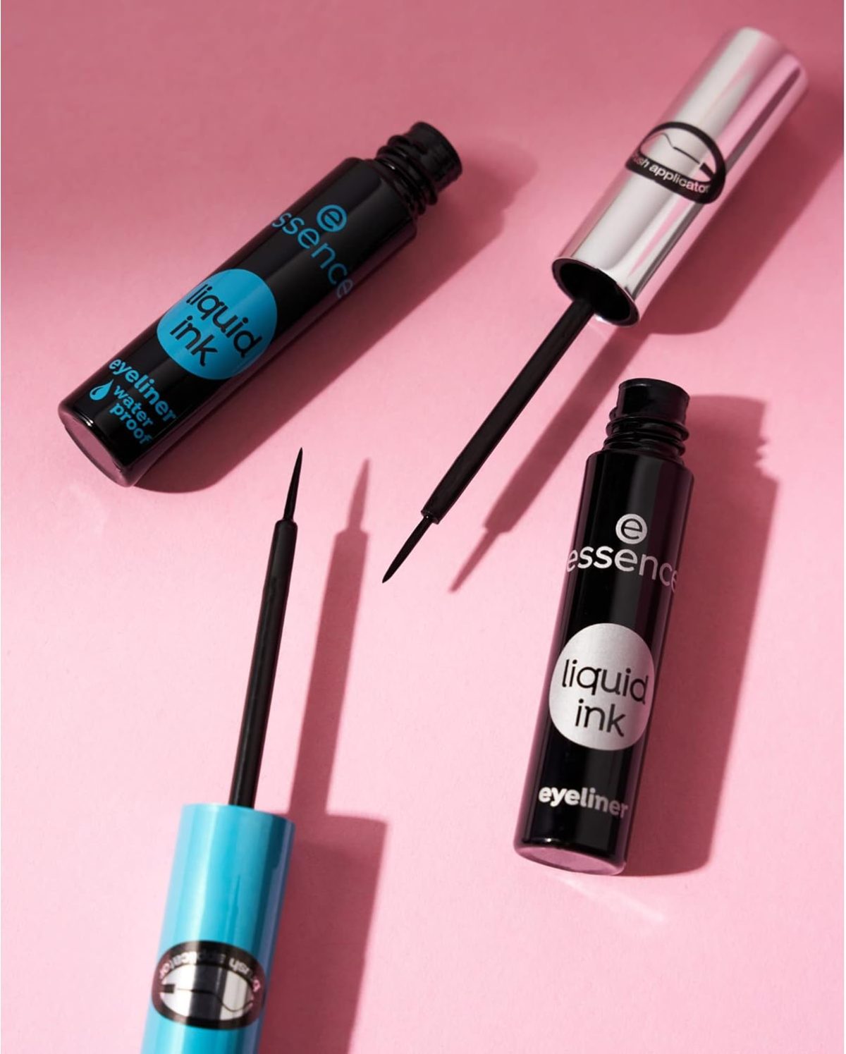 ⁦essence Liquid Ink Eyeliner Waterproof 01-3er Pack⁩ - الصورة ⁦7⁩
