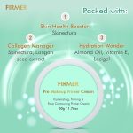 ⁦Firmer Pre Make-Up Primer Cream Multifunctional Skin Perfector, Skin Firming, Skin Illuminating, Face Contouring & Slimming, Anti-Aging Hydrating Makeup Primer For Youthful Glow, Paraben Free - 50 GM⁩ - الصورة ⁦2⁩