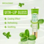 ⁦Kiss Broadway Clear Lip Gloss (Mint, Coconut, Rosehip Oil), Pack Of 6⁩ - الصورة ⁦2⁩