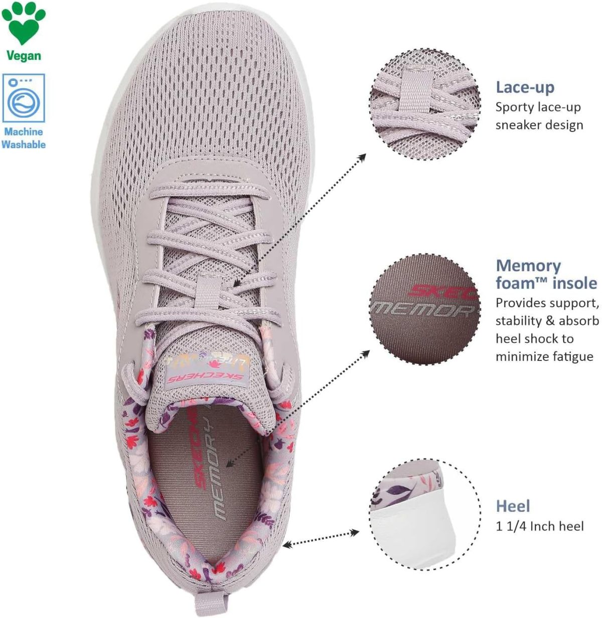 ⁦Skechers SKECH-AIR DYNAMIGHT womens Sneaker⁩ - الصورة ⁦5⁩