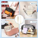 ⁦10 Pcs Double-Sided Nose Hair Trimmer, Head Nose Hair Cutter, Tail Ear Picker, 2-in-1 Manual Nose Hair Cutter with Ear Picker, Nostril Hair Remover Tool,Portable and Convenient, Washable⁩ - الصورة ⁦5⁩