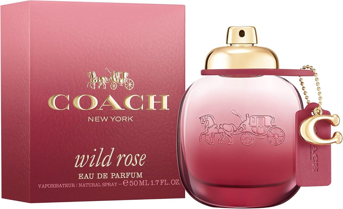 ⁦Coach New York Wild Rose Eau De Parfum 1.7 oz⁩ - الصورة ⁦2⁩