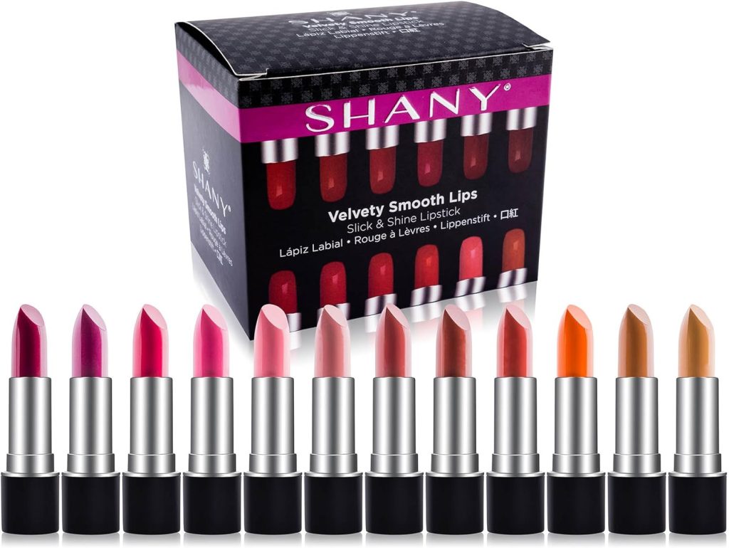 SHANY Slick and Shine Lipstick Set