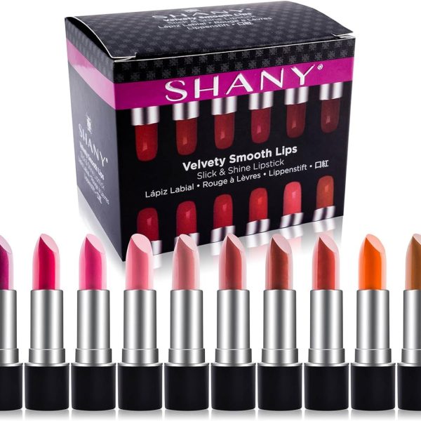 SHANY Slick and Shine Lipstick Set