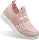 D.D.Star Kids Shoes Slip on Lightweight Children Running Sneakers Boys and Girls Shoes Breathable Sports Shoes Size 25 to 38.