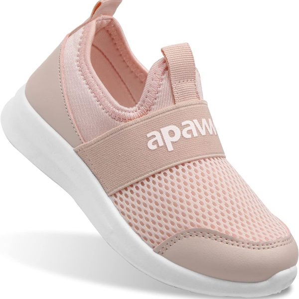 D.D.Star Kids Shoes Slip on Lightweight Children Running Sneakers Boys and Girls Shoes Breathable Sports Shoes Size 25 to 38.