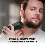 ⁦Wahl Clean & Close Electric Razor Rechargeable Wet/Dry Waterproof Electric Shaver for Cordless Men's Grooming & Beard Trimming - Lithium Ion with Long Run Time & Quick Charge – Model 7064⁩ - الصورة ⁦2⁩
