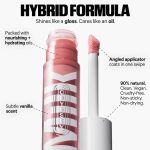 ⁦Milk Makeup Odyssey Lip Oil Gloss, Voyage (Blackberry) - 0.2 oz - Semi-Sheer, High-Shine Lip Gloss for Smoother, Fuller Lips - Long Lasting & Non Sticky - Sweet Vanilla Scent - Vegan Cruelty Free⁩ - الصورة ⁦5⁩