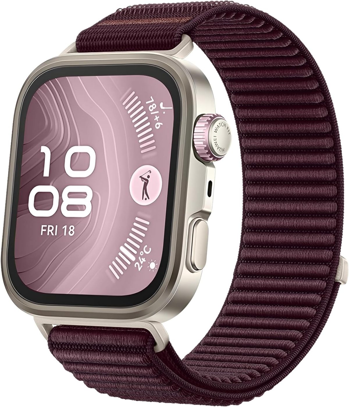 KEYSJEFF Nylon Strap Compatible with Huawei Watch Fit 4 Pro Strap, No Gap Breathable Sports Wristband Replacement Strap Compatible with Huawei Watch Fit 3/4/4 Pro 2025
