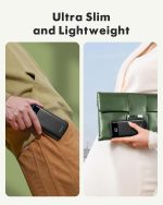 ⁦Charmast Power Bank with Built in Cable, 10000mAh USB C Battery pack 6 Outputs 2 Inputs with LED Display Type C Powerbank Portable Charger Compatible with Smartphones Tablets and More⁩ - الصورة ⁦6⁩