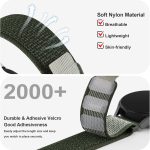 ⁦Loop Nylon Strap for Huawei GT 4 GT 3 46mm/GT 2 Pro 46mm/Samsung Galaxy Watch 3 Bands 45mm, 22mm Quick Release Nylon Bands for Huawei GT4 46mm Strap Women Men⁩ - الصورة ⁦4⁩