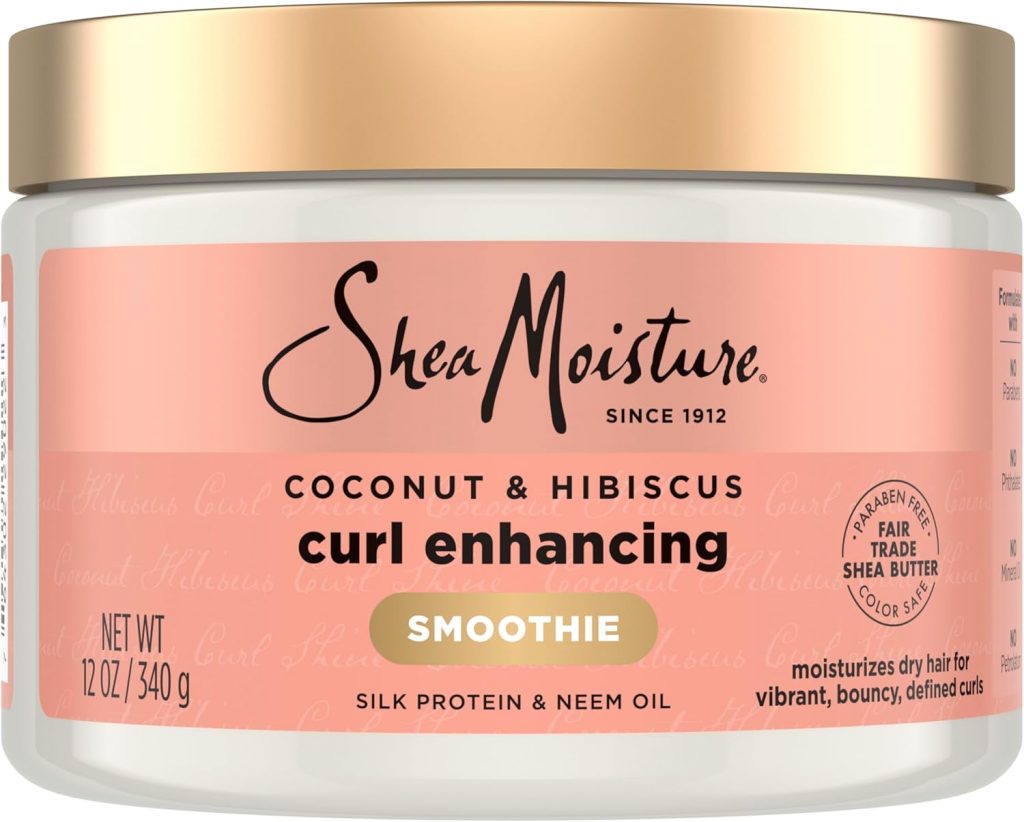 Shea Moisture Coconut & Hibiscus Curl Enhancing Smoothie, 12oz