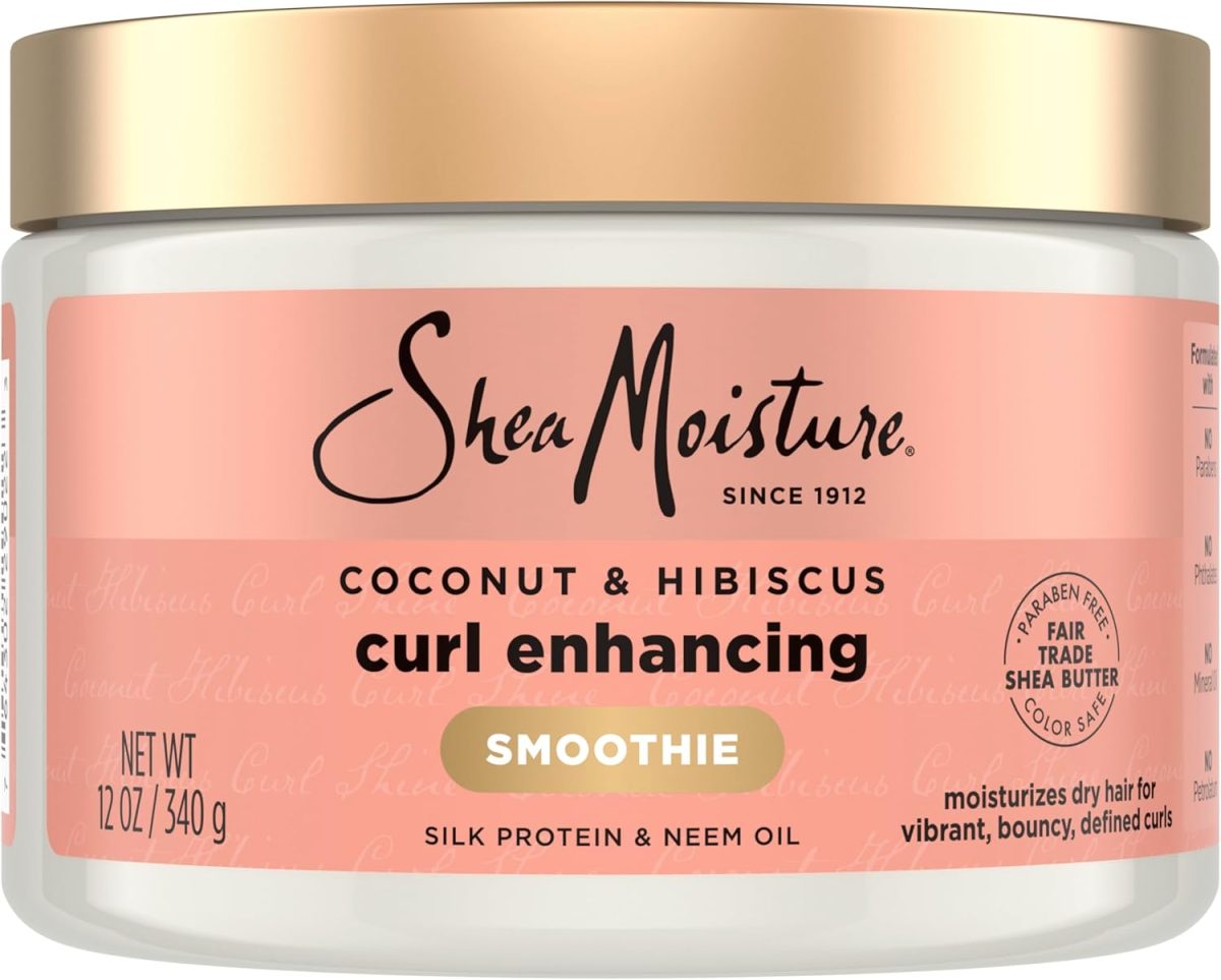 Shea Moisture Coconut & Hibiscus Curl Enhancing Smoothie, 12oz