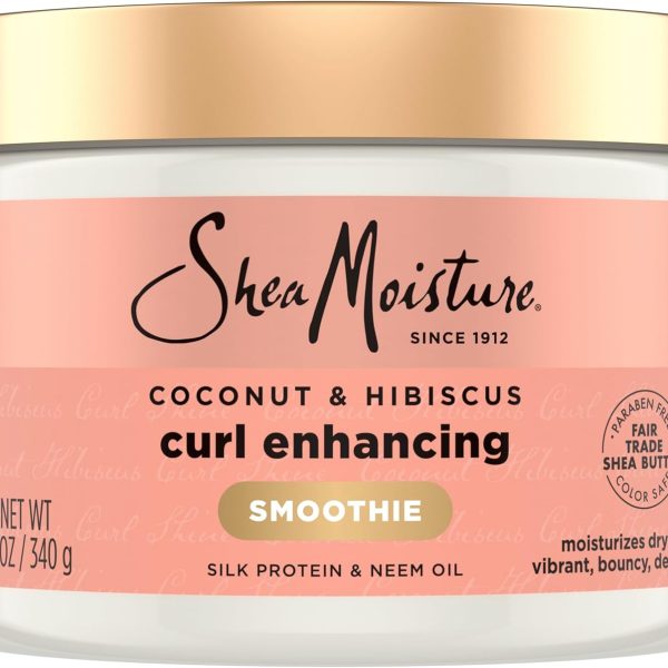 Shea Moisture Coconut & Hibiscus Curl Enhancing Smoothie, 12oz