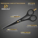 ⁦DEMAXA Professional Hair Scissors 6.5 Inch - Premium High Carbon Stainless Steel Barber Salon Hair Shears for Haircut Scissors - Ergonomic Design Super-Sharp Hair cutting Shears Blades⁩ - الصورة ⁦2⁩
