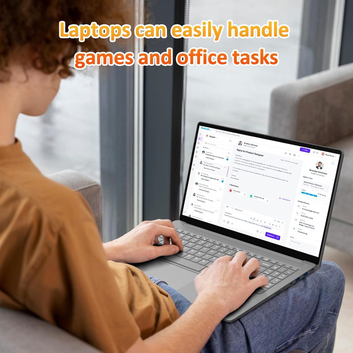 ⁦Auusda 15.6" FHD Gaming Laptop, AMD Ryzen 9 6900HX (8/16, 4.9GHz), 16GB RAM, 1TB SSD, Pro Edition OS, Ultimate Performance⁩ - الصورة ⁦7⁩