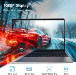 ⁦CFVOCUY Laptop Computer, 15.6'' FHD IPS Student Laptops, Celeron N5095 4-Core Processor, 12GB RAM + 512GB SSD up to Expandable 1TB, 2.4G+5G WiFi, 2 Years Warranty, Long Battery Life⁩ - الصورة ⁦3⁩