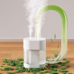 ⁦Home Humidifiers with Night Light, 1L Cold Mist Air Humidifier with Two Nozzles, 6 Modes of Aromatherapy Oil Diffuser, Automatic Shut-Off, Suitable for Home, Bedroom, Baby Room, Office⁩ - الصورة ⁦6⁩
