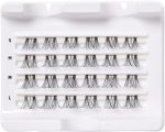 ⁦KISS DIY Eyelash Extension Wispy Wisps - Featherlight Synthetic Reusable Artificial Eyelashes Multipack of 24 Mini Lash Clusters for Natural Lash Extension Look⁩ - الصورة ⁦9⁩